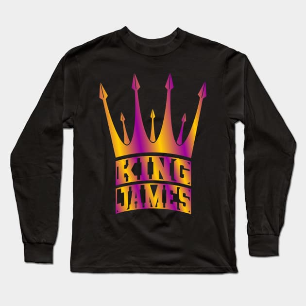 King james Long Sleeve T-Shirt by Aloenalone